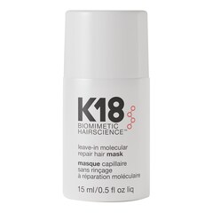 Leave-in Molecular Repair Hair Mask - ταλαιπωρημένα μαλλιά - Συσκευασία ταξιδίου, K18