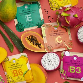Vitamin face mask Fabric face mask