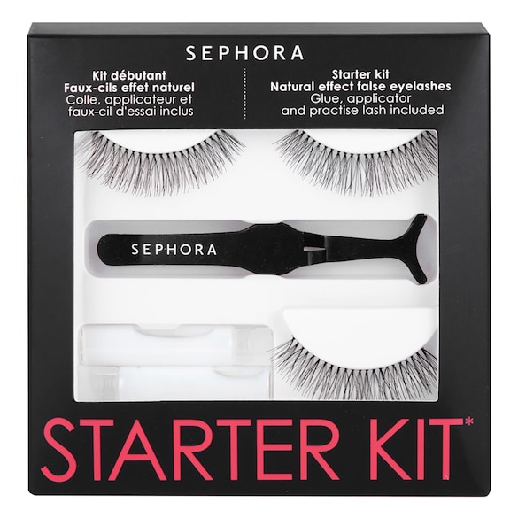 Starter kit - Natural effect false eyelashes, Sephora Collection
