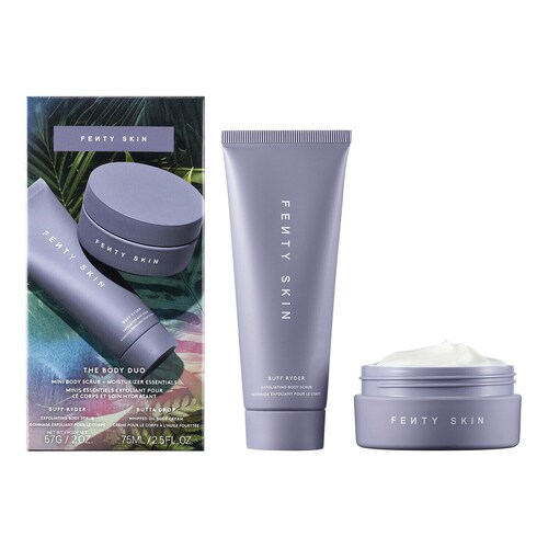 Fenty Skin – THE BODY DUO – Mini Body Scrub + Moisturizer Essentials