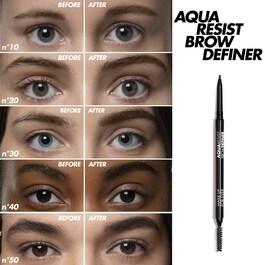 Aqua resist brow definer - Micro Tip Pencil 24hr