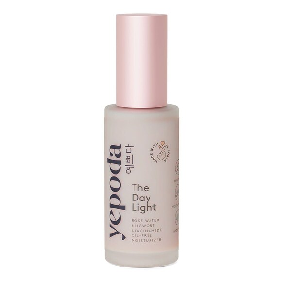 The Day Light – Ενυδατική κρέμα χωρίς λάδι με ροδόνερο και νιασιναμίδη, YEPODA