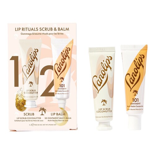 Lanolips Lanolips - Lip Rituals Scrub & Balm Coconutter - Φροντίδα Χειλιών