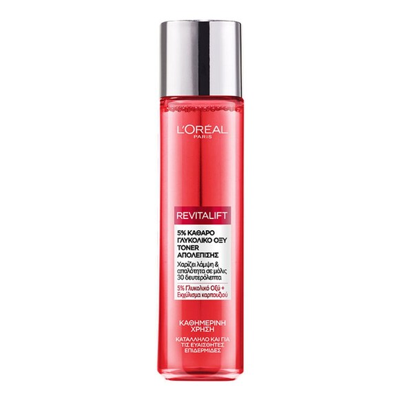 Revitalift Glycolic Acid Peeling Toner, L'oreal Paris