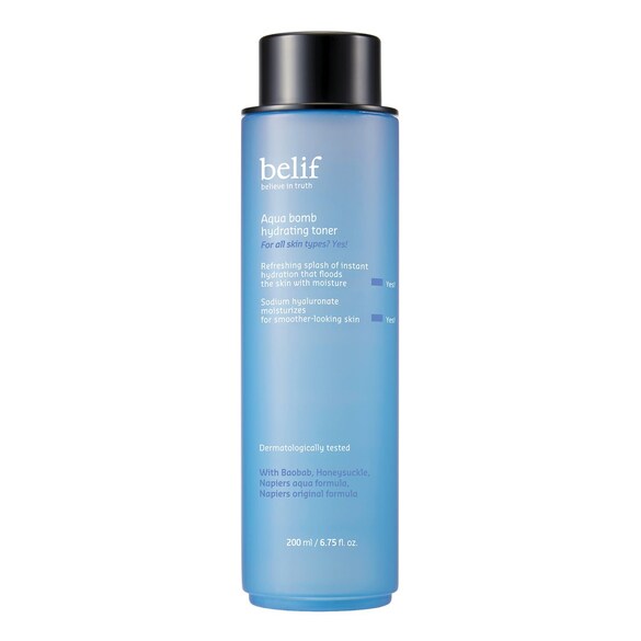Aqua Bomb Hydrating Toner, BELIF
