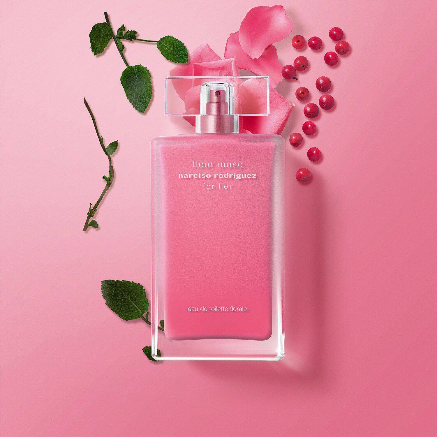 for her fleur musc Eau de Toilette Florale
