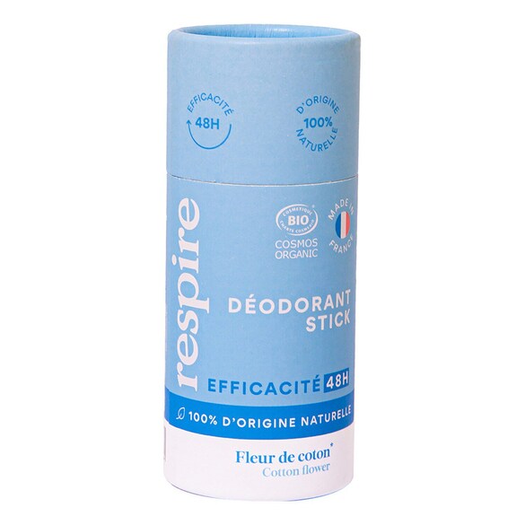 Deodorant Stick - Cotton Flower, RESPIRE