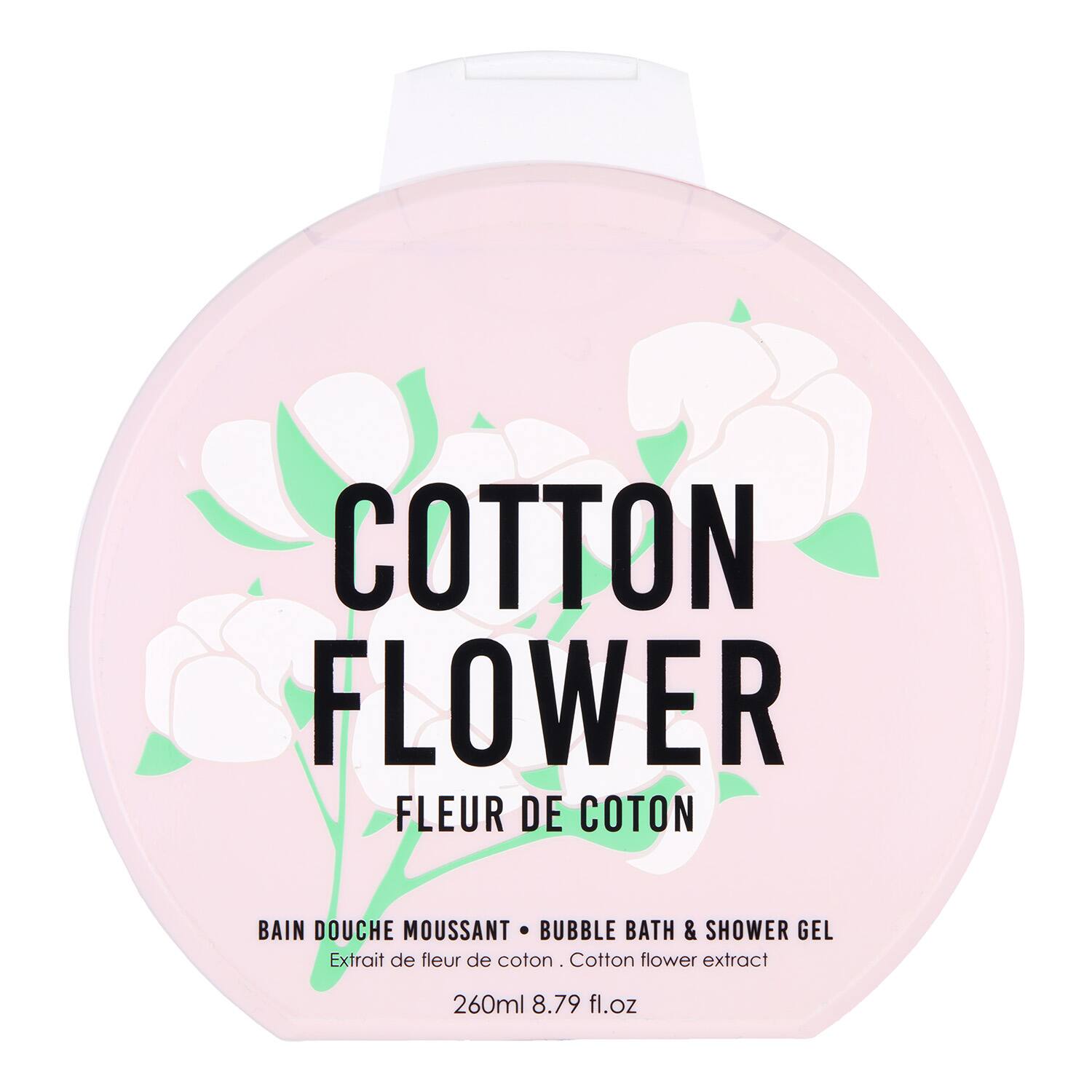 Bubble bath and shower gel - Cotton flower - 260ml