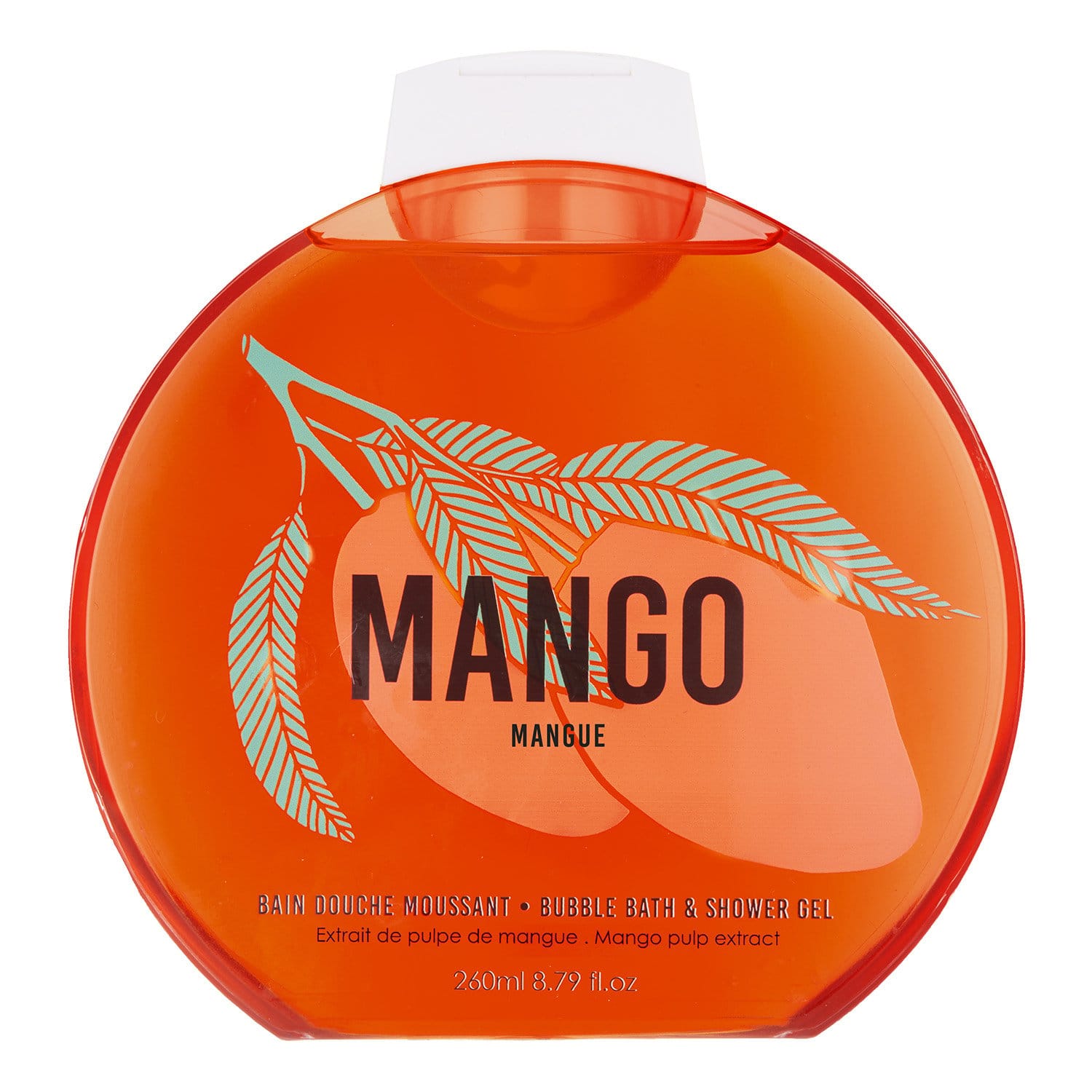 Bubble bath and shower gel - Mango - 260ml