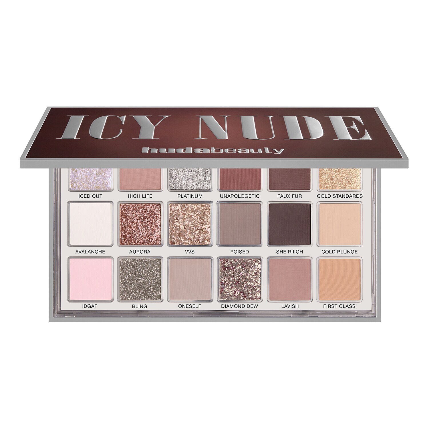Welche Naked Eyes Palette Für Blaue Augen Icy Nude Eyeshadow Palette - Παλέτα σκιών ματιών Huda Beauty ≡ SEPHORA