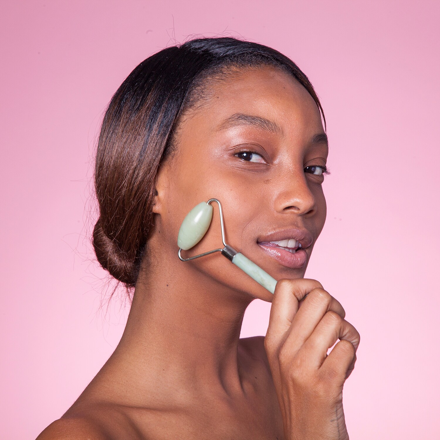 Jade roller for the face Skin Gym ≡ SEPHORA